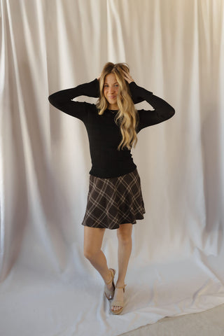Z Supply Free Fall Sweater Top, Black - The Red Thread Boutique