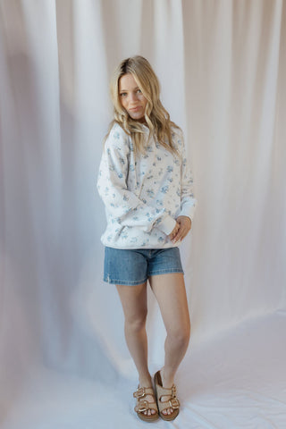 Jackie Floral Hoodie