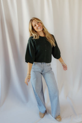 Z Supply Valor Cardigan, Emerald Cove - The Red Thread Boutique