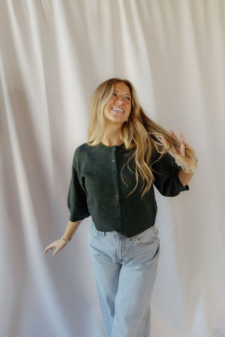 Z Supply Valor Cardigan, Emerald Cove - The Red Thread Boutique