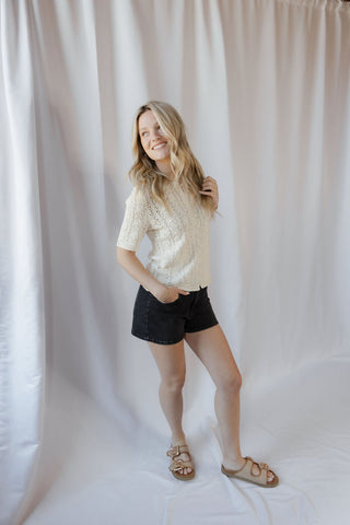 Z Supply Adria Sweater Top, Island Coconut