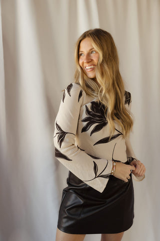 Z Supply Nia Clem Floral Top - The Red Thread Boutique