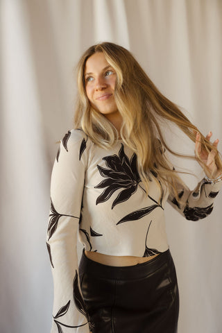 Z Supply Nia Clem Floral Top - The Red Thread Boutique