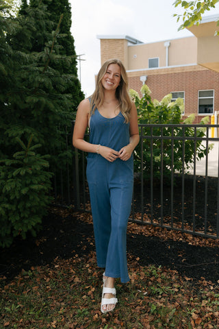 Everyday Jersey Denim Jumpsuit by Z Supply *final sale