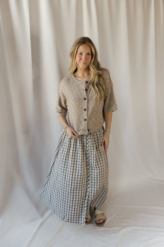 Phoebe Plaid Skirt - The Red Thread Boutique