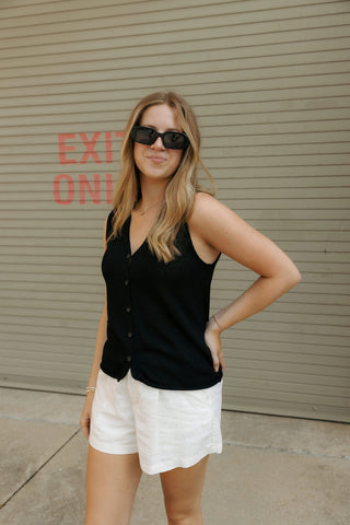 Wanderlust Sweater Vest, Black by Z Supply *final sale