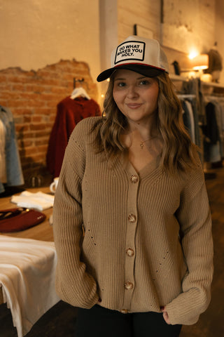 Voyager Cardigan, Desert Tan by Z Supply