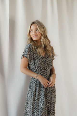 Z Supply Sanna Iris Floral Dress - The Red Thread Boutique