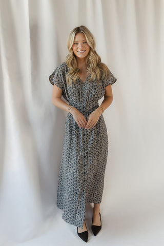 Z Supply Sanna Iris Floral Dress - The Red Thread Boutique
