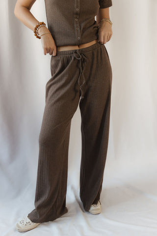 Luisa Pants, Brown Heather - The Red Thread Boutique