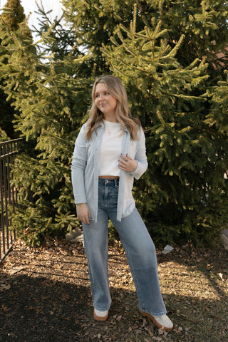 Lewis Shirt, Blue Stripe