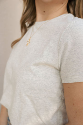 Asher Tee, Lt Gray Heather