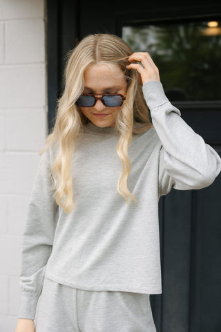 Ellis Sweatshirt, Classic Gray by Z Supply