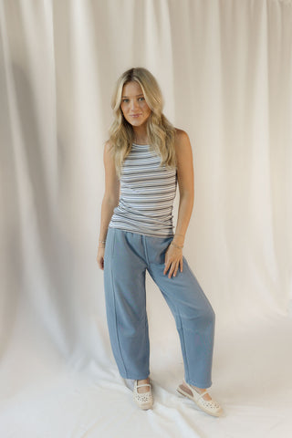 Kinsey Pants, Light Denim - The Red Thread Boutique