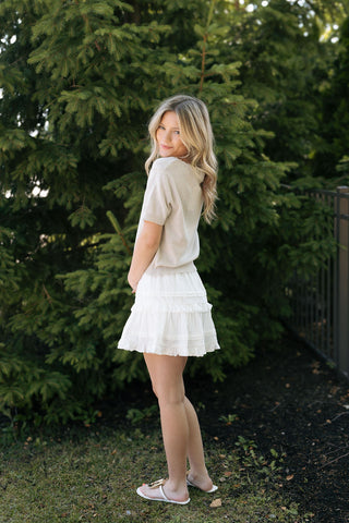 Eadin Sweater Top, Misty Gray *final sale*