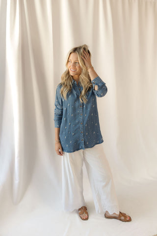Bae Shirt, Nelly Paisley - The Red Thread Boutique