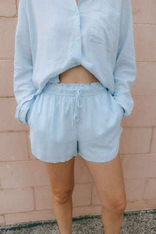 Perfect Linen Shorts, Salt Water by Z Supply *final sale