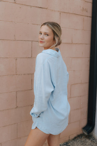 Perfect Linen Shorts, Salt Water by Z Supply *final sale