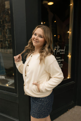 Halle Fleece Cardigan