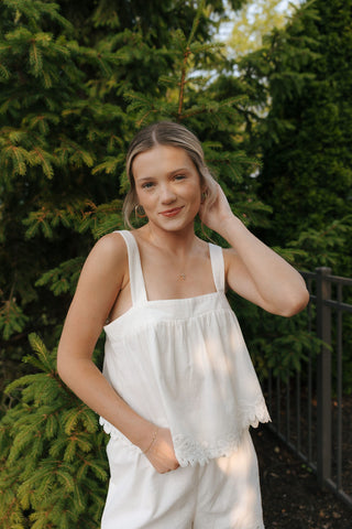 Annecy Tank, White by Z Supply *final sale