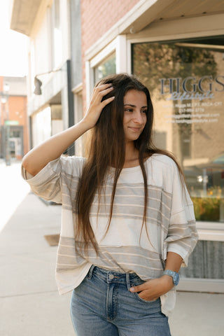 Kahan Stripe Top *final sale