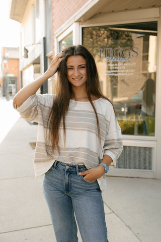 Kahan Stripe Top *final sale