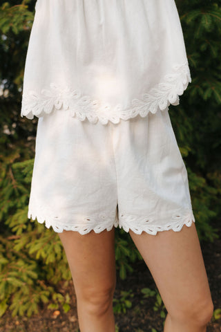 Pesaro Shorts, White by Z Supply *final sale