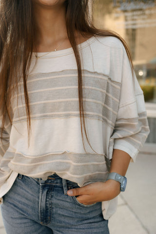 Kahan Stripe Top *final sale