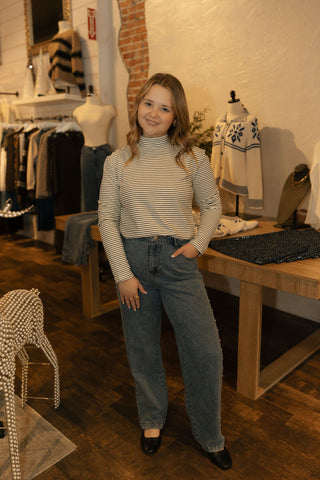 Marla Studded Jeans - The Red Thread Boutique