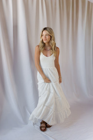 Z Supply Behati Eyelet Midi Dress