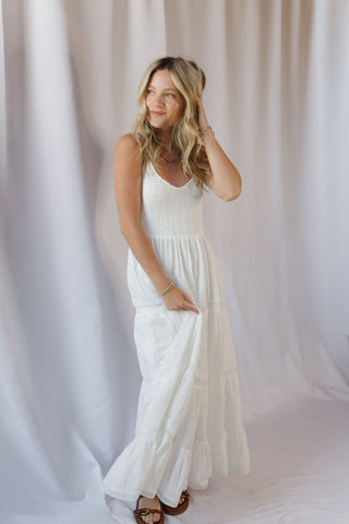 Z Supply Behati Eyelet Midi Dress