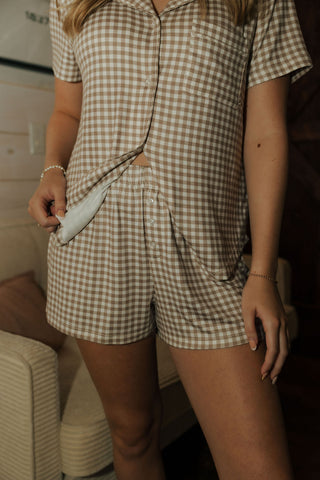 Maddie Gingham Shorts by Z Supply *final sale