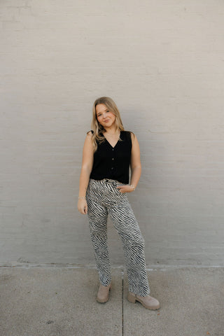 Vintage Straight, Zebra