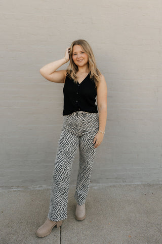 Vintage Straight, Zebra