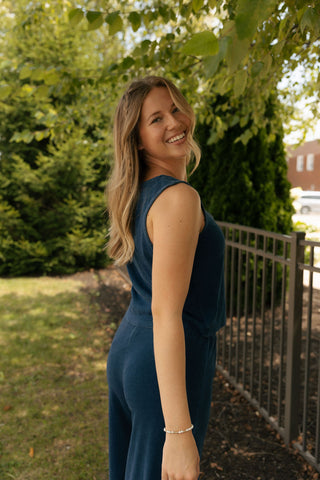 Solace Jersey Knit Denim Top, Indigo by Z Supply