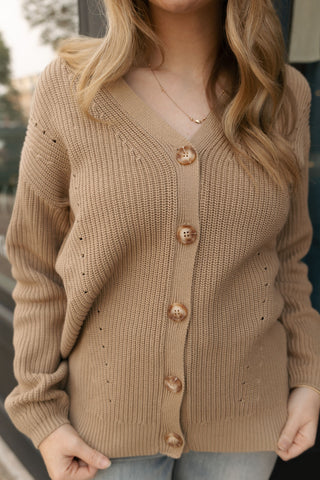 Voyager Cardigan, Desert Tan by Z Supply *final sale