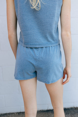 Scout Jersey Denim Knit Shorts by Z Supply *final sale