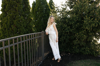 Embroidered Tank/Pants Set *final sale