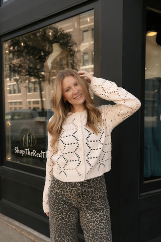 Rosalyn Cardigan, Crystal by Z Supply