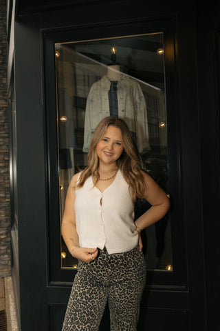 Bryce Sweater Vest, Crystal by Z Supply