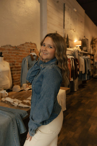 Estelle Shirt, Delphine Wash