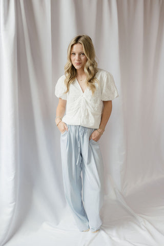Daybreak Lightweight Trouser, Light Blue - The Red Thread Boutique