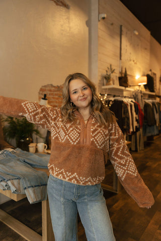 Mari Pullover, Cafe Au Lait