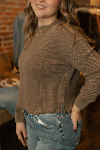 Angel Mini Thermal Top, Suede by Z Supply