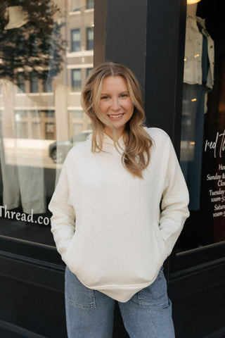 Kizzy Hoodie, Cobblestone