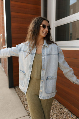 On the Road Denim Jacket