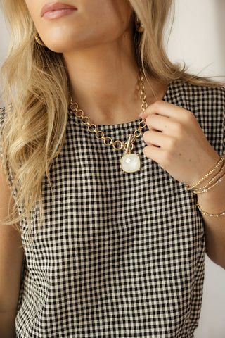 Vera Necklace, White