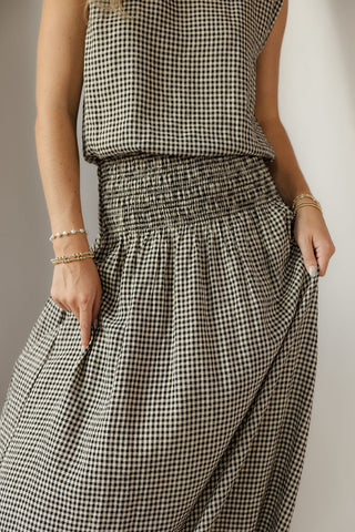 Z Supply Brooke Gingham Skirt