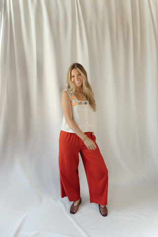 Clara Crochet Citrus Tank - The Red Thread Boutique