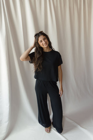 Z Supply Banyan Pants, Black